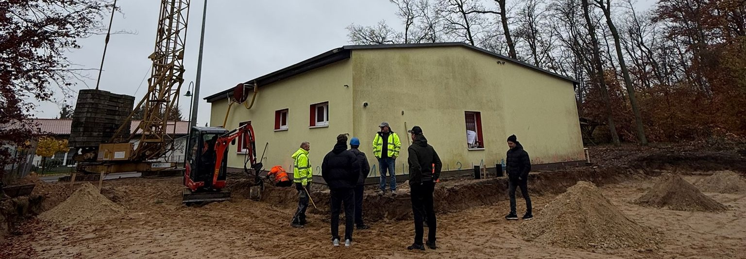 Mehr über den Artikel erfahren Die Bauarbeiten am neuen Anbau haben begonnen!